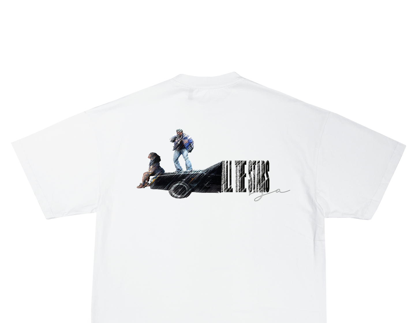 PLAYERA BOXY FIT ALL THE STARS
